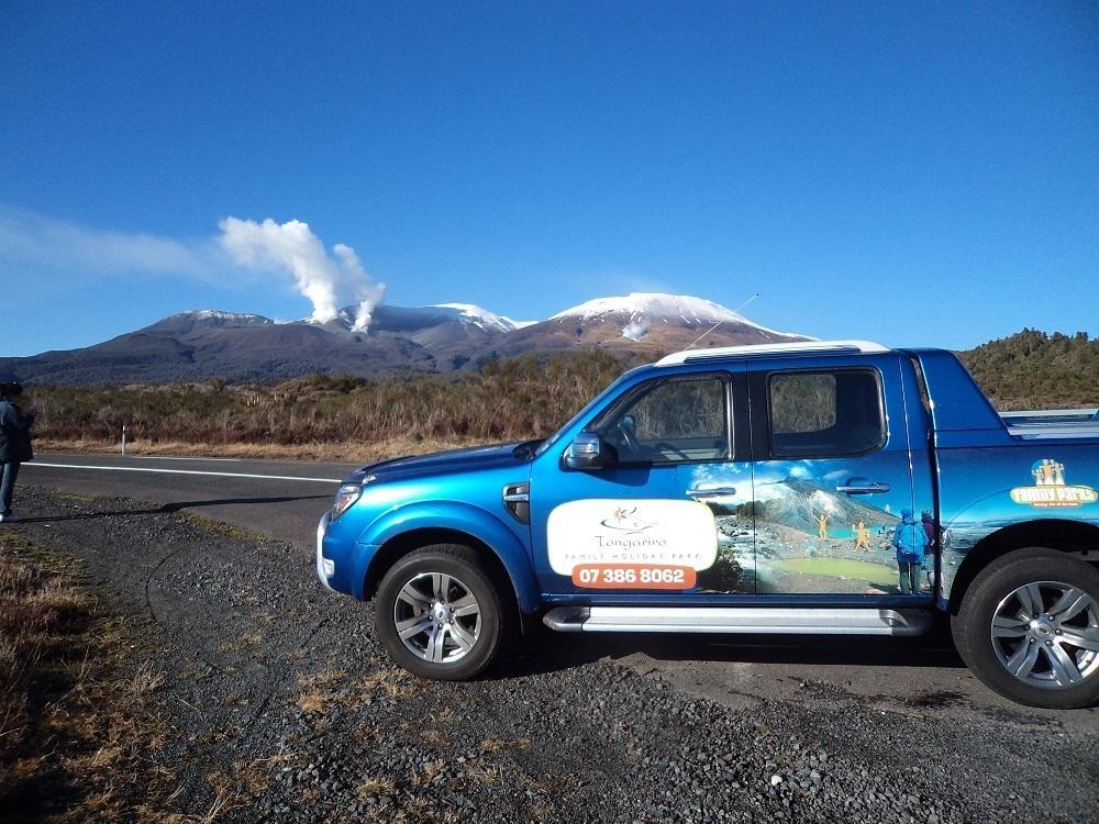 Tongariro Holiday Park Нешънъл Парк Екстериор снимка